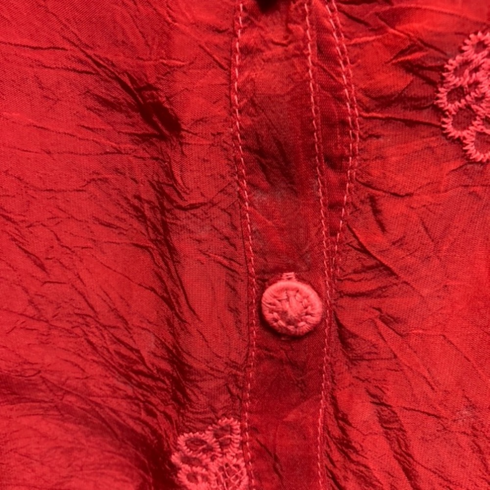 Johnny Was Antik Lace Flare Tunic Blouse - Picture 8 of 11